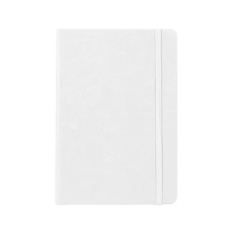 Custom A5 Leather Notebook with Logo | 100 Pcs MOQ Thread-Sewn PU Journal