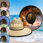 Custom Straw Lifeguard Hats with Logo | 1 MOQ BSCI Certified
