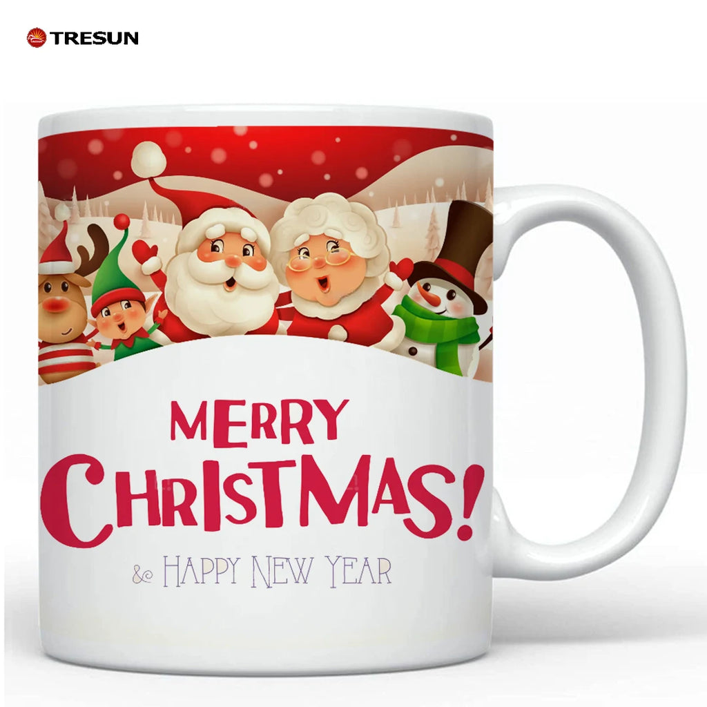 Custom Christmas Mugs 50 pcs | CE Certified
