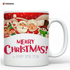 Custom Christmas Mugs 50 pcs | CE Certified