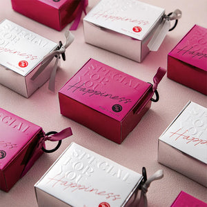 Embossed Rigid Gift Boxes FSC100% | MOQ 1 pc