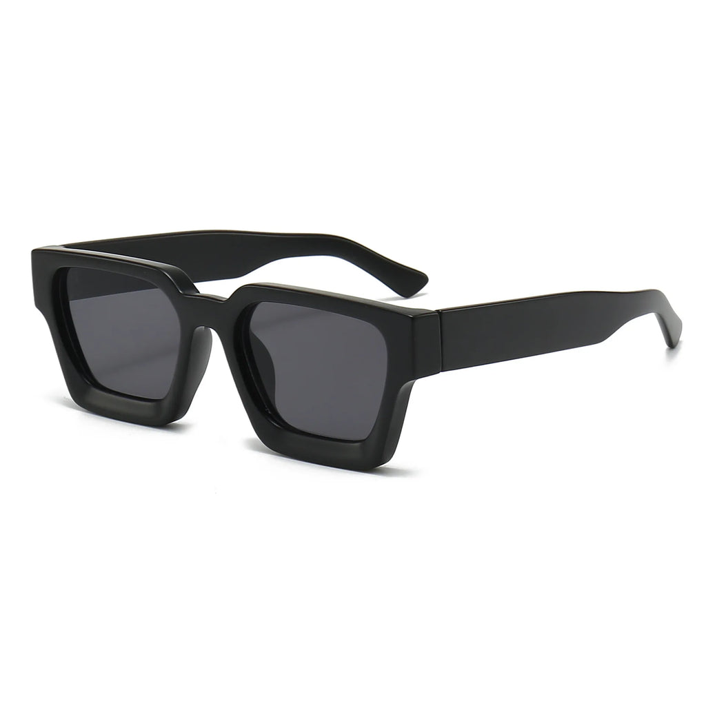 Custom Logo UV400 Rectangle Sunglasses | PC Frame 100 MOQ Private Label