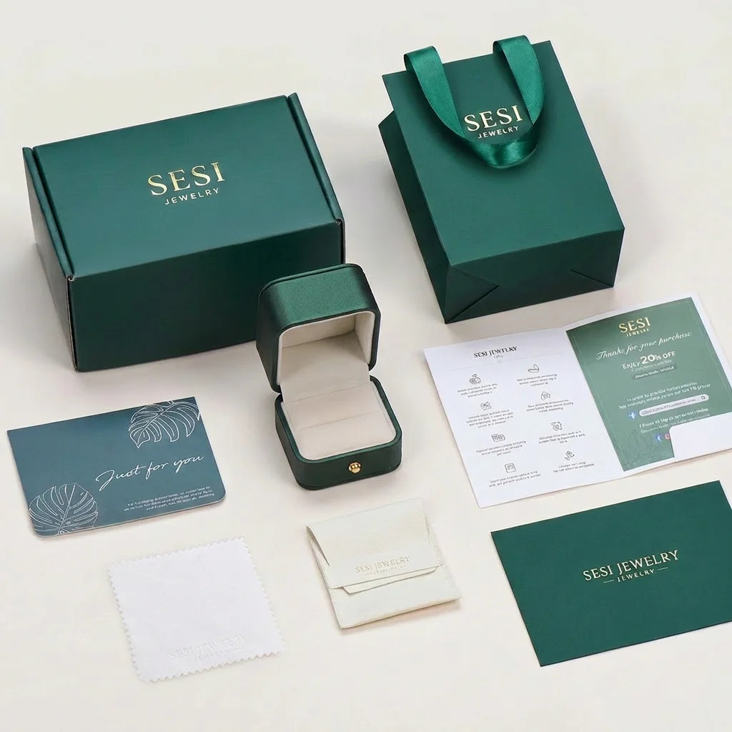 Custom Luxury Jewelry Packaging Gift Kit | PU Leather Box | MOQ 20