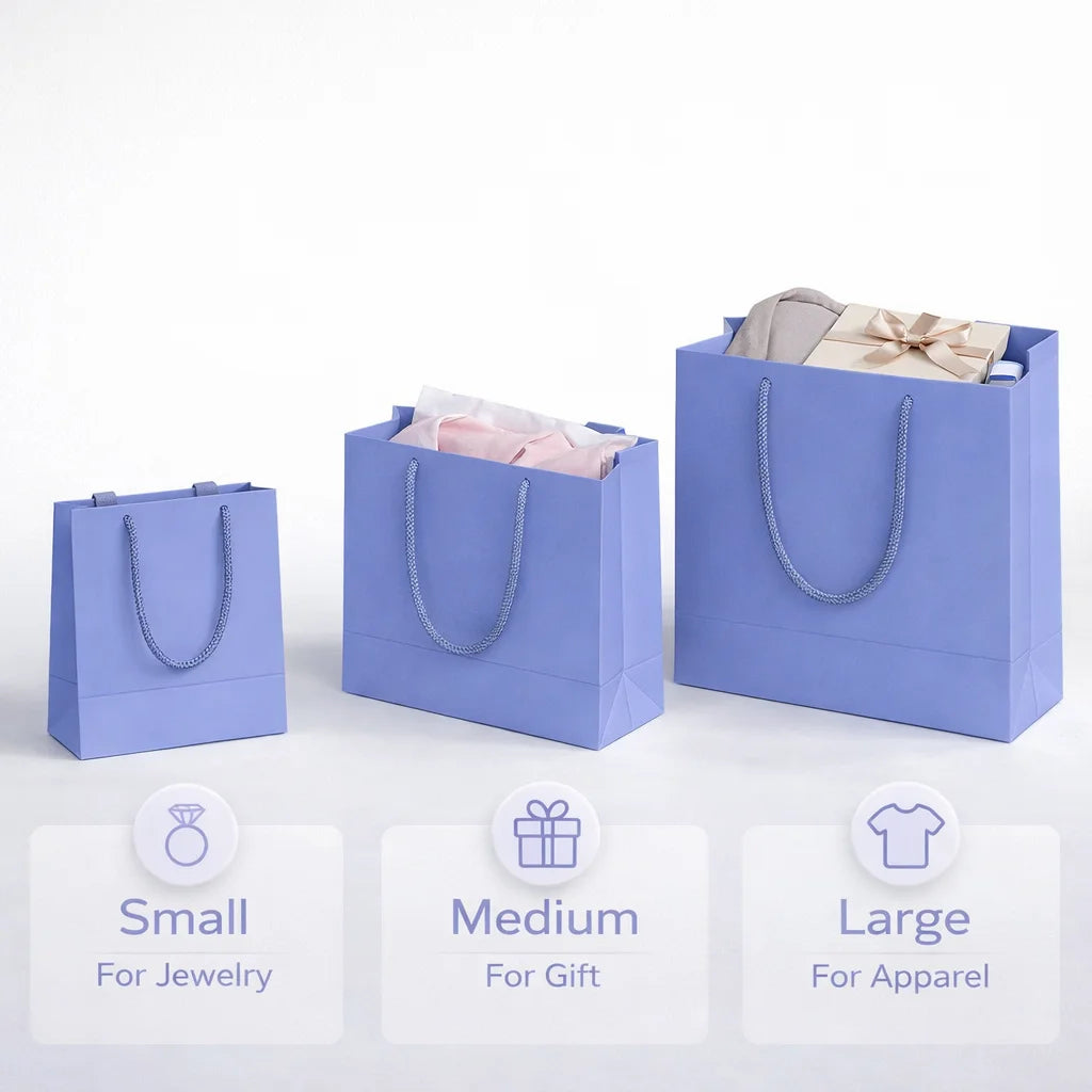 Custom Paper Shopping Bags | Kraft Boutique Retail Bags