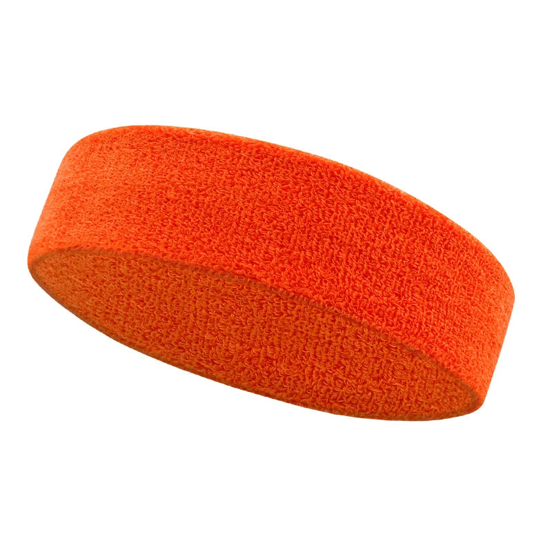 5.5cm Wide Spandex Yoga Headband with Custom Print | Sweat Absorption for Workout