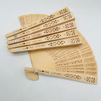 Custom Bamboo Wedding Hand Fans | Eco-Friendly Souvenir | Bulk Wedding Favors