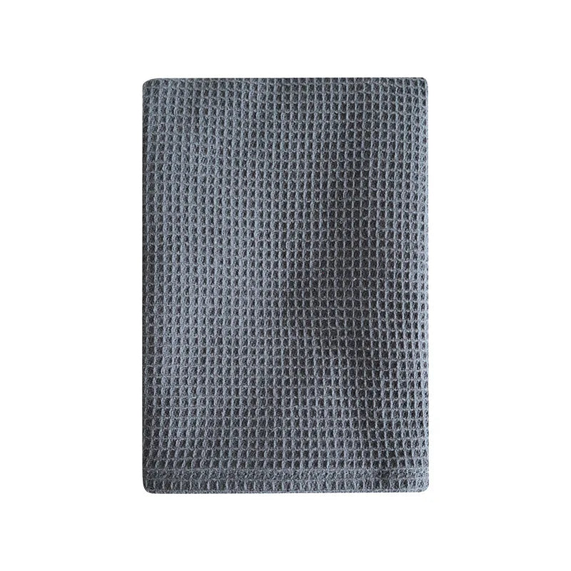 Custom logo Waffle Kitchen Hand Towels Dish Cloth Highly Absorbent Cleaning Drying Dishes Tea Towel Extra Soft