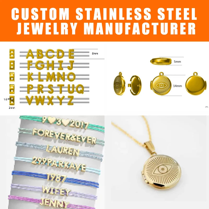 Custom 18K Gold Plated Jewelry | 925 Silver/Stainless Steel | MOQ 50