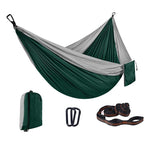 Custom 210T Parachute Nylon Hammock with Logo | 200kg Capacity, 1 MOQ, Camping