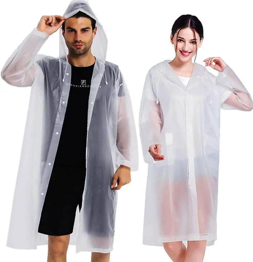 Custom Logo Disposable PEVA Raincoats for Events | 150cm Adult Rainwear | 10,000+ Bulk Orders