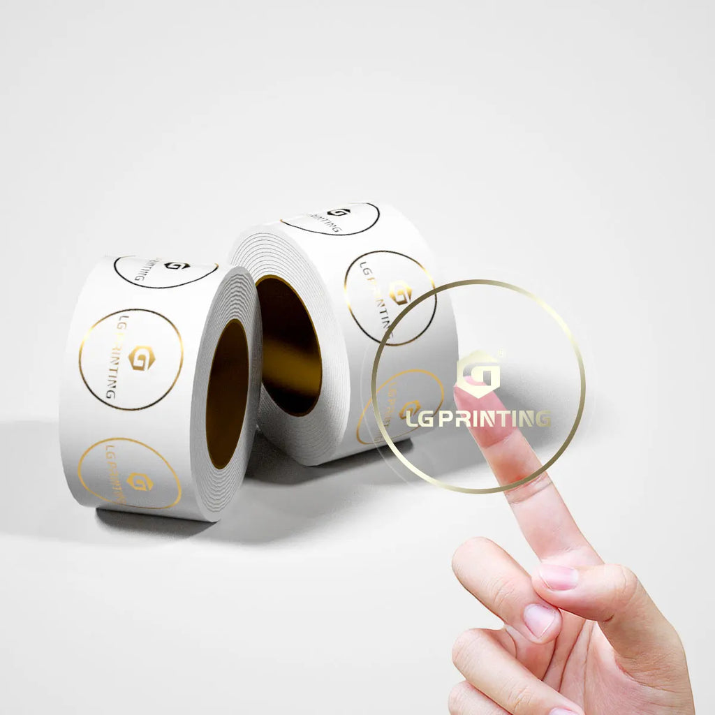 Custom Vinyl Sticker Labels with Logo Printing | MOQ 10,000