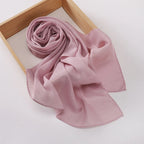 Pearl-Luster Polyester Headscarves | 20-Piece MOQ & 7-Day Lead Time | Women's Fashion & Ethnic Wear
