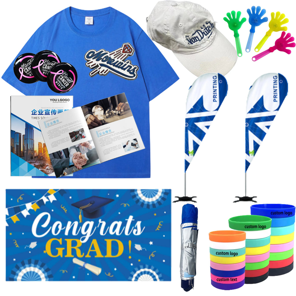 Custom Promotional Office Products | 500 Pcs MOQ Digital Printing Gifts
