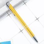 Laser Engraved Metal Pens: 7-Day Lead, 140x10mm, Custom Logo | Promotional Ballpoint Gifts