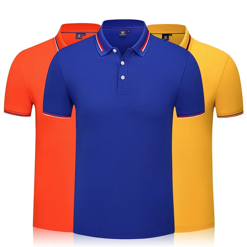 Slim Fit Polo Shirts for Custom Logo (Unisex, Clean Design)