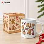 Custom Christmas Mugs 50 pcs | CE Certified