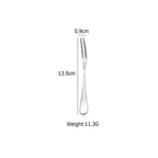 410 Stainless Steel Flatware Set | Mirror Polish | 50 MOQ | Modern Style