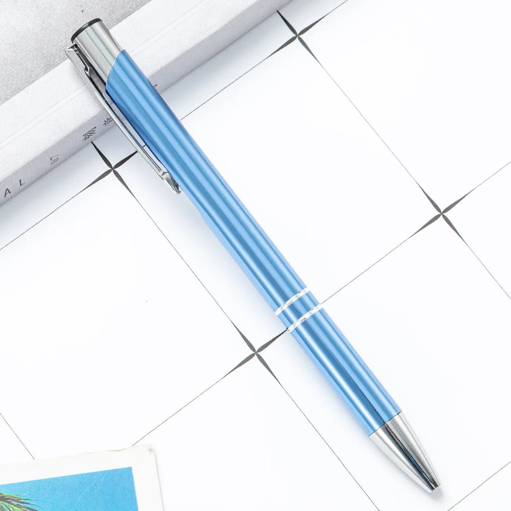 Custom Metal Pen with Logo | UV Printing | 1pc MOQ | 15-Day Lead