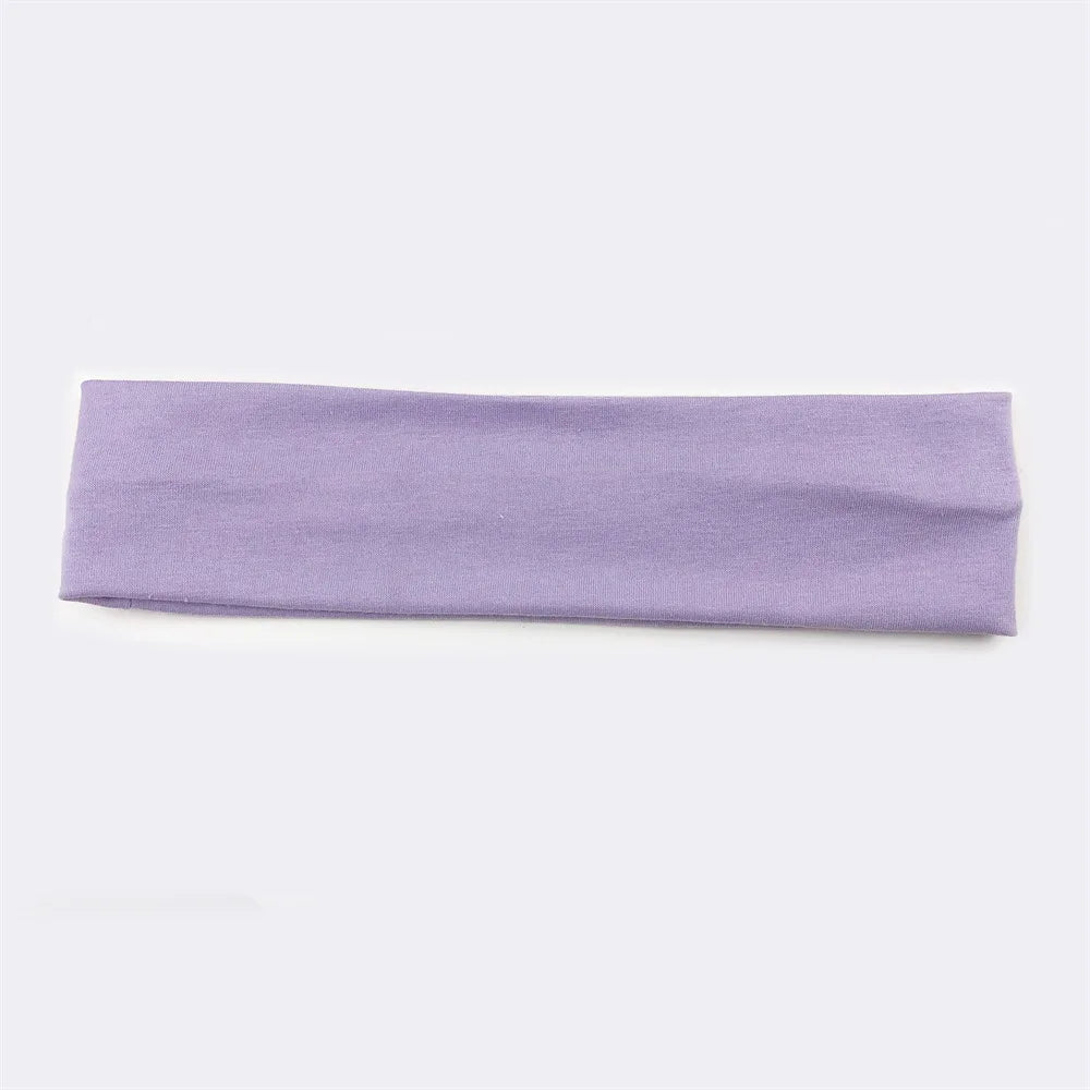 Custom Spandex Headband for Women | 23.5cm Stretch Hair Band for Sports & Fashion