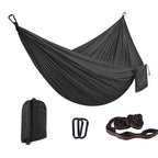 Custom 210T Parachute Nylon Hammock with Logo | 200kg Capacity, 1 MOQ, Camping