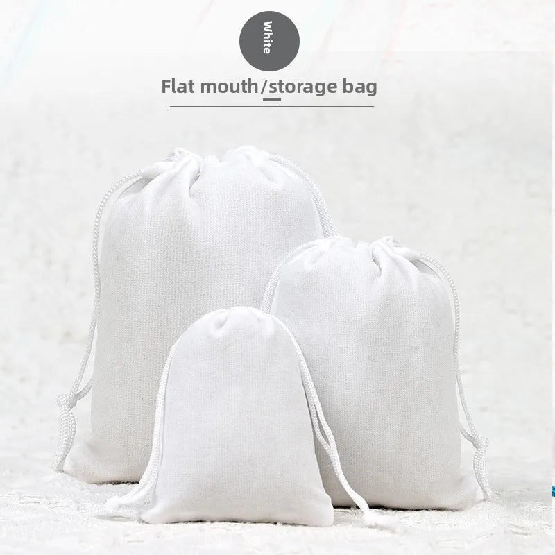 Custom Velvet Drawstring Jewelry Bags | 0.005kg Storage with Stamping