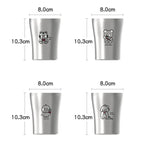 304 Stainless Steel Kids Plate — 100 MOQ, Divided Animal Shape