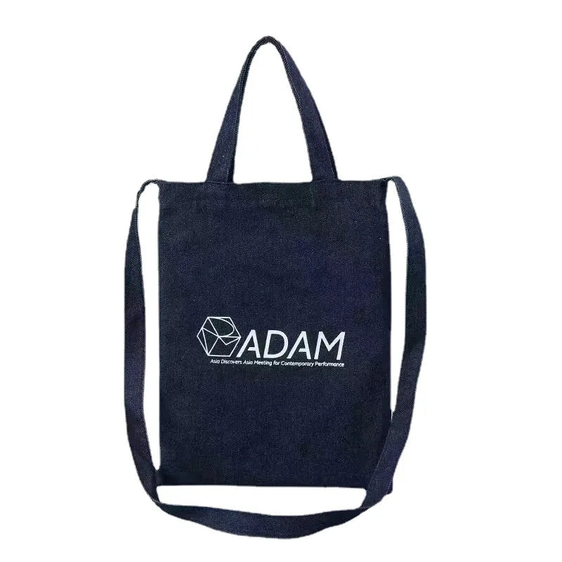 Large Cotton Canvas Tote Bag – Custom Printed Eco-Friendly Shopping Bag With Logo