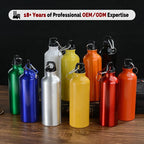 Custom Insulated Water Bottles 500-750ml | 50 MOQ Aluminum/Stainless Steel