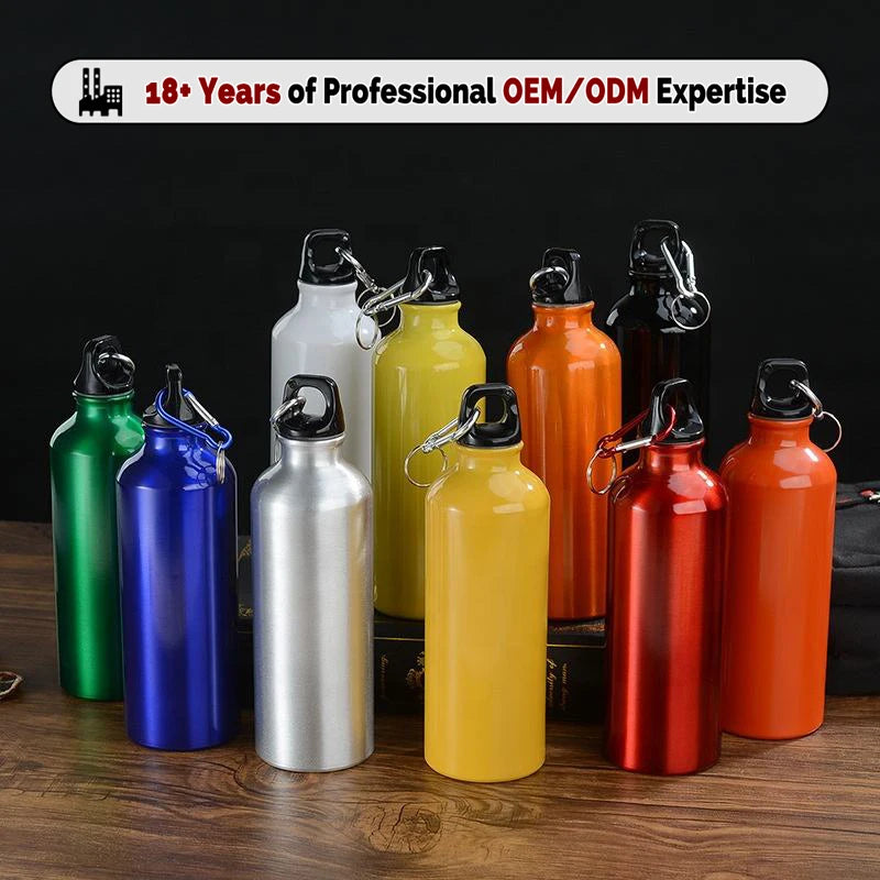 Custom Insulated Water Bottles 500-750ml | 50 MOQ Aluminum/Stainless Steel