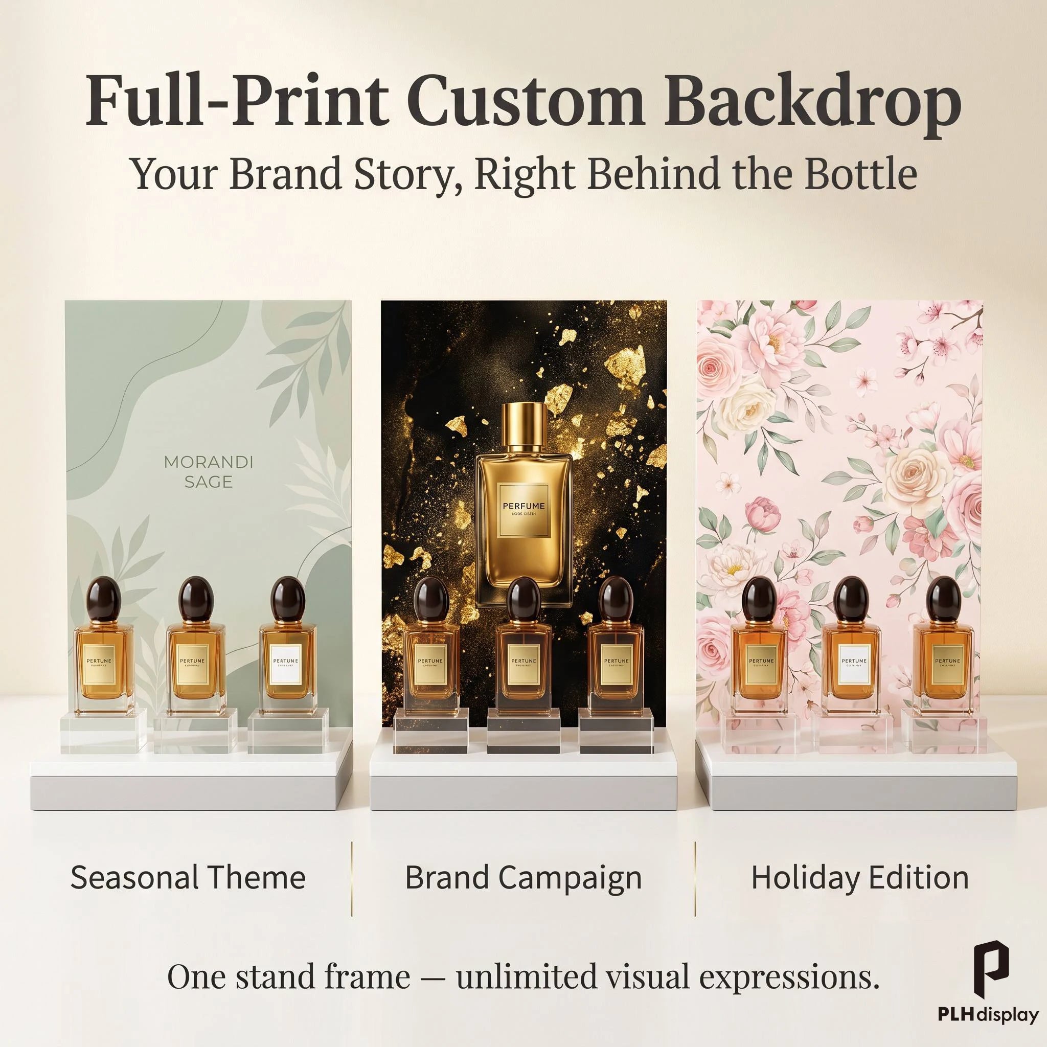 Custom Acrylic Display Rack | Beauty Skincare Cosmetics | 30 MOQ | KD