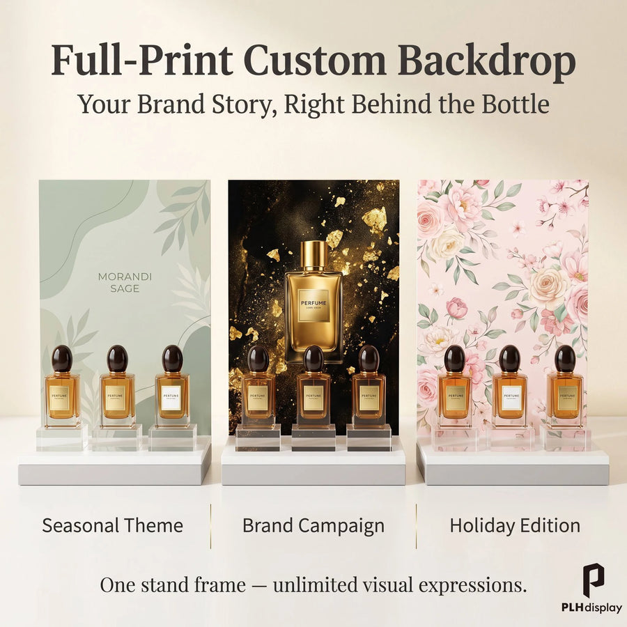 Custom Acrylic Display Rack | Beauty Skincare Cosmetics | 30 MOQ | KD