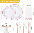 Premium Tableware Set 700 Pcs with Logo | 7-Day Lead Time
