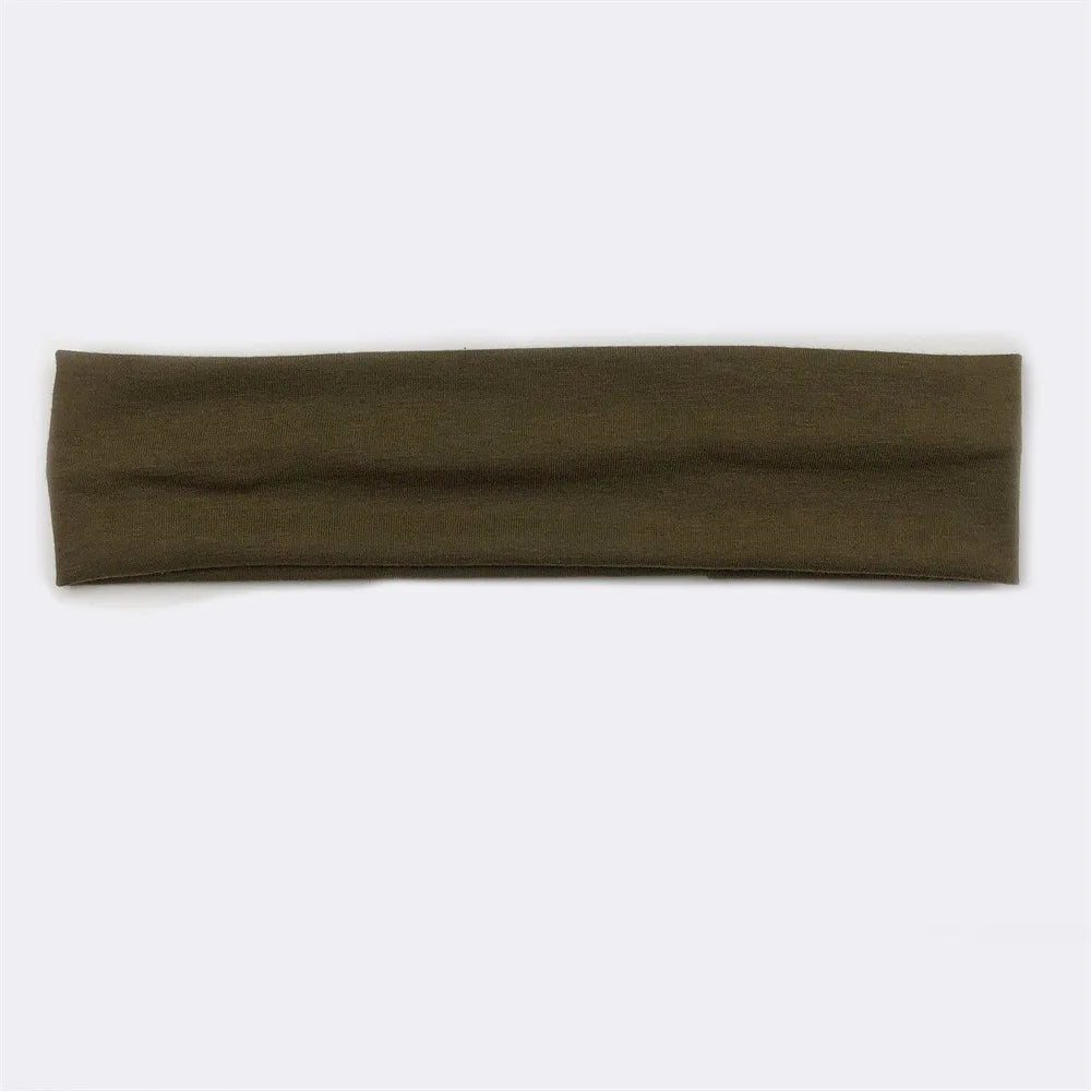 Custom Spandex Headband for Women | 23.5cm Stretch Hair Band for Sports & Fashion