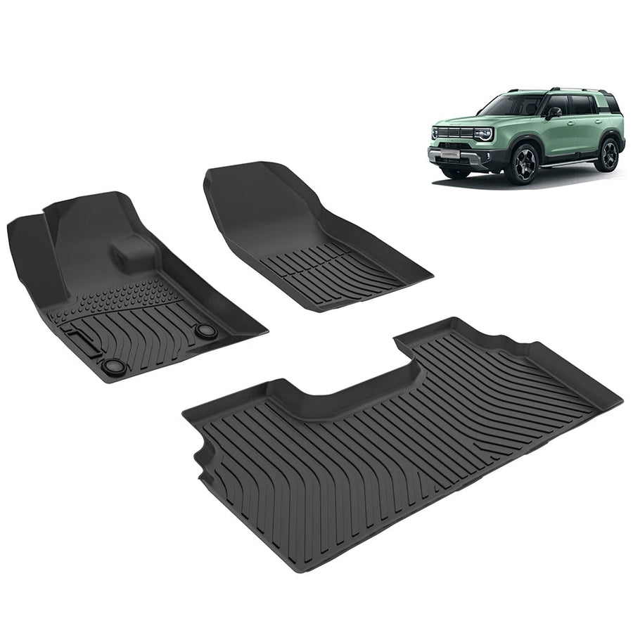 BAIC BJ30e Custom Fit 3D TPE All Weather Floor Mats 2024-2026