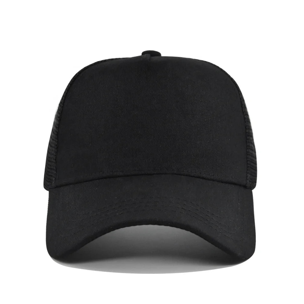 Custom Trucker Hat 5 Panel Mesh | 30 Pcs MOQ Bulk Wholesale Cap