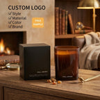 Custom Logo Scented Candles for Wedding Party | 500 MOQ