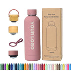 Custom Stainless Steel Water Bottle with Logo | MOQ 50