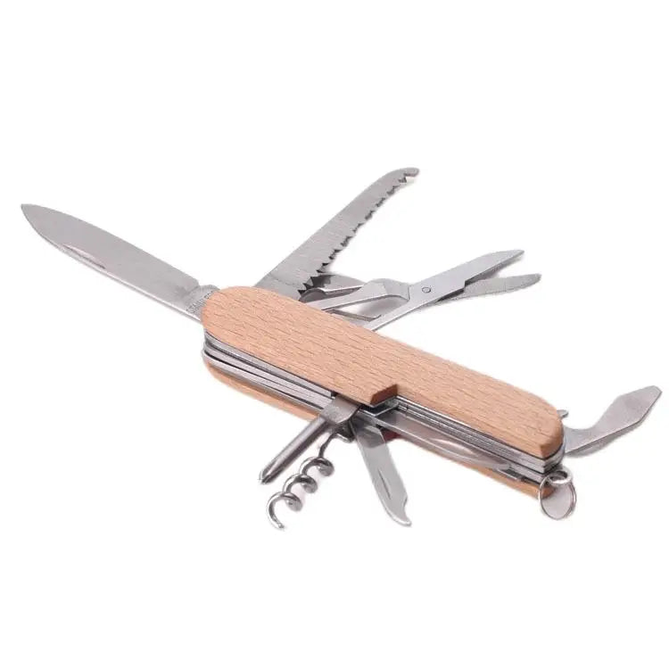 Custom 11-in-1 Folding Pocket Knife with Logo | MOQ 120 pcs