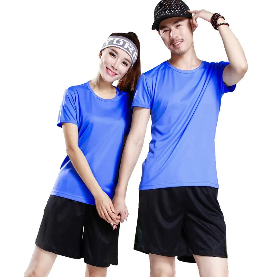 Custom Quick-Dry Polyester Sports T-Shirts in Bulk for Logo Printing, Teamwear, Events & Promotional Apparel