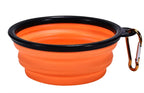 Food-Grade Silicone Foldable Dog Bowl 350ml | BPA-Free Travel Pet Bowl OEM