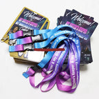 Custom Printed VIP Laminated Name Badges – Personalized ID Badges With Logo and Lanyard