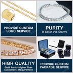 IGI Certified Lab Grown Diamond Tennis Bracelet | 10K/14K/18K | MOQ 1