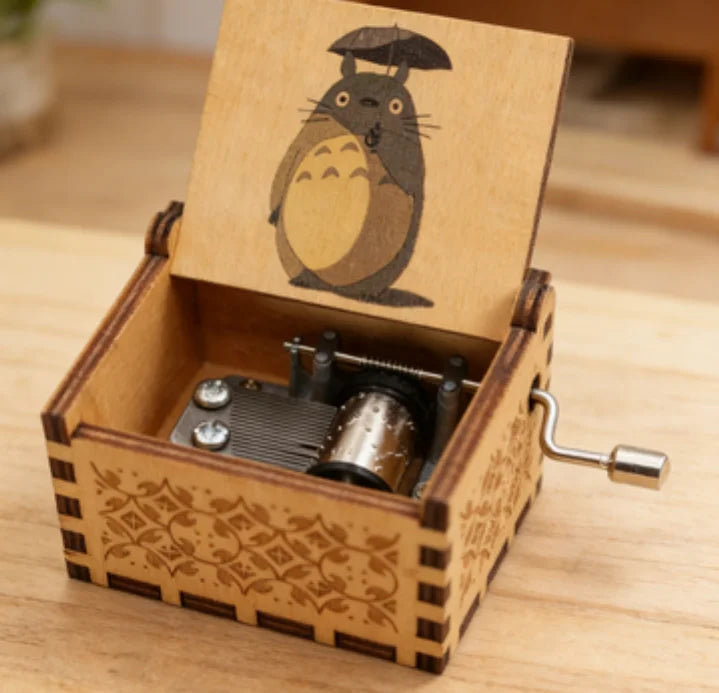 Custom Wooden Music Boxes with Logo – 10 MOQ, 18-Second Play