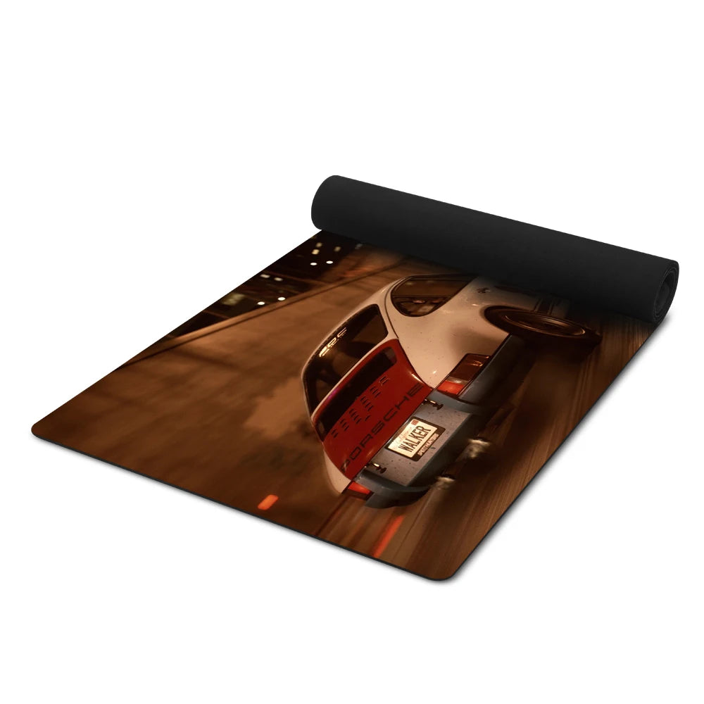 Large Custom Desk Mat 900x400mm | Natural Rubber Anti-Slip, ROHS & REACH Certified