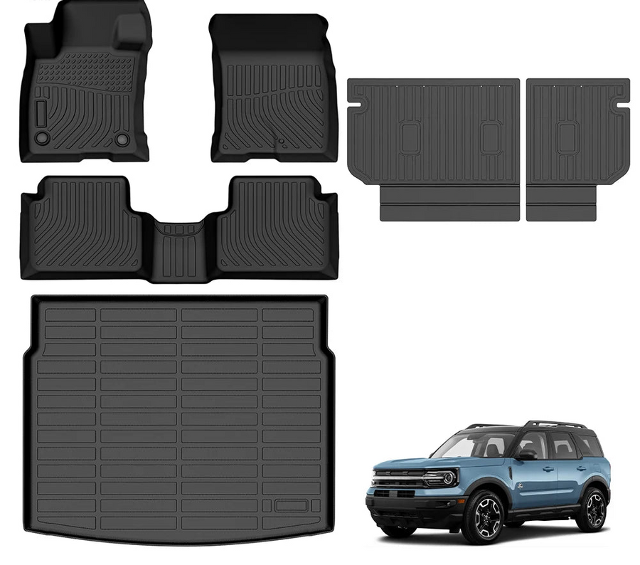 Ford Bronco Sport / Escape Custom Fit TPE 3D All-Weather Floor Mats