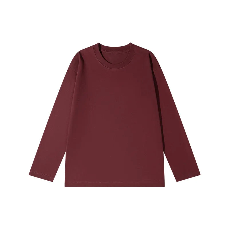 230g 100% Cotton Long Sleeve T-Shirt Wholesale | Custom Printing | XS-4XL