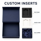 Custom Magnetic Closure Gift Box with Logo | 500 MOQ