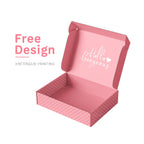 Custom Corrugated Packaging Box with Logo | 500 MOQ, Offset Print, 7 Finishing Options