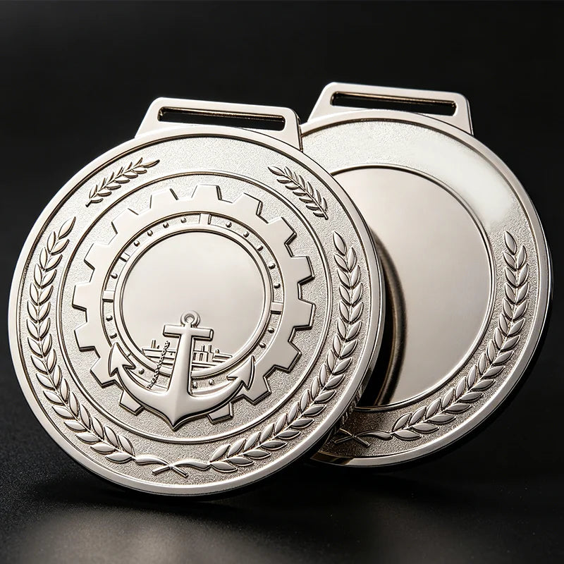 Custom 3D Painted Medals | Double Sided Metal Sports Award MOQ 100