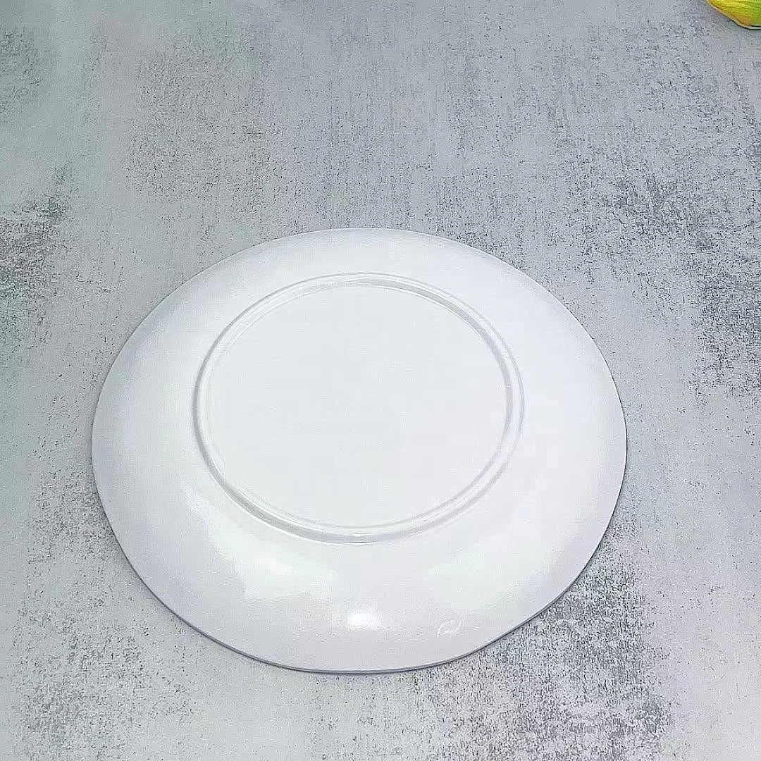 Melamine Dinner Plate 11 Inch | Unbreakable | 3,000 MOQ | Custom Logo